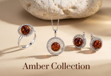 Скидка –20% на все серебряные украшения Collection Amber